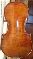 Stradivarius Viola Back