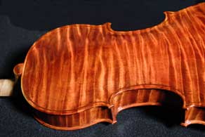 Clay Angel Violin Back